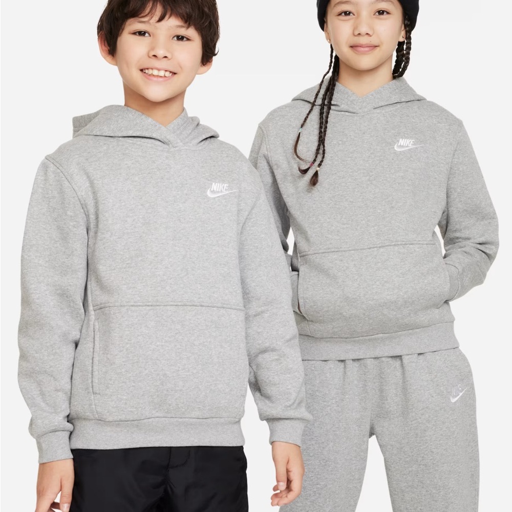 NWT Nike Sportswear Club Fleece Big Kids' Oversized Pullover Unisex Hoodie